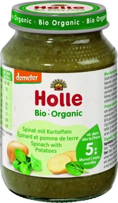 Holle BIO Špenát s bramborem