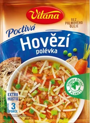 Vitana Poctivá hovězí polévka v pytlíku