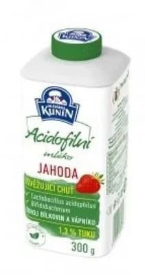 Mlékárna Kunín Mlékarna Kunín Acidofilní mléko jahoda (1,3%)