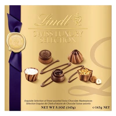 Lindt Bonboniéra švýcarské výběrové čokoládové pralinky