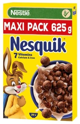 Nestlé Nesquik Maxipack cereálie