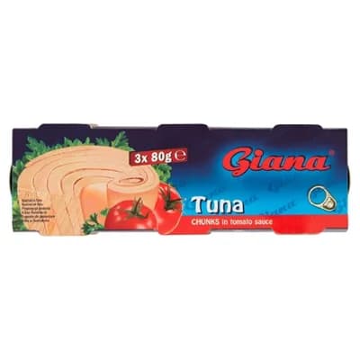 Giana Tuňák kousky v rajčatové omáčce 3 x