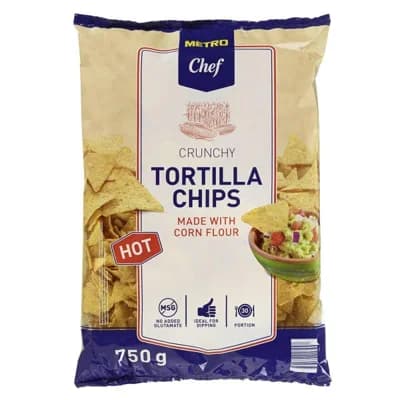 Metro Chef Tortilla Chips Hot