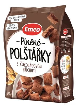 Emco Polštářky s čokoládovou příchutí