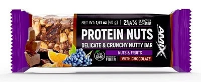 Amix Nutrition Amix Protein Nuts Bar - Nuts/Fruits