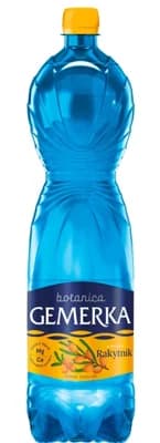 Gemerka Botanika Rakytník ochucená minerální voda, jemně perlivá