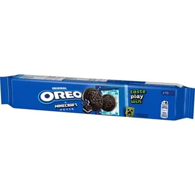 OREO Sušenky s náplní s vanilkovou příchutí 16 x