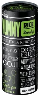 FitBoom Yummy Rice Mash - apple pie (jablečný koláč)