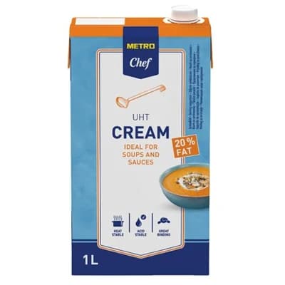 METRO Chef Smetana 20 % UHT