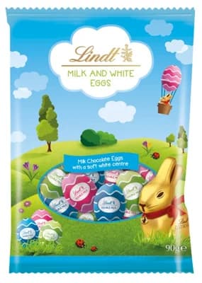 Lindt Vajíčka s dvojitou porcí mléka