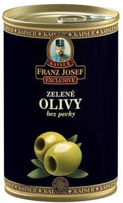 Franz Josef Kaiser Olivy zelené bez pecky ve slaném nálevu