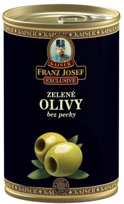 Franz Josef Kaiser Olivy zelené bez pecky ve slaném nálevu
