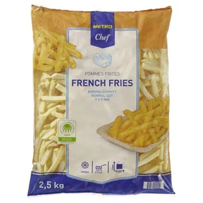 Metro Chef Hranolky 9x9mm kvalita A