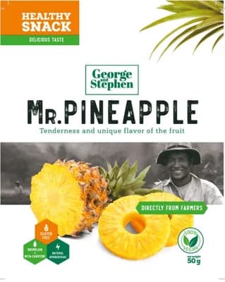 George and Stephen Mr. Pineapple sušený ananas