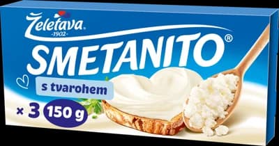 Smetanito S tvarohem 3 ks