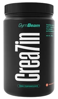GymBeam Kreatin Crea7in - broskev/ledový čaj
