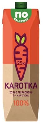 Rio Cold press 100% šťáva karotková