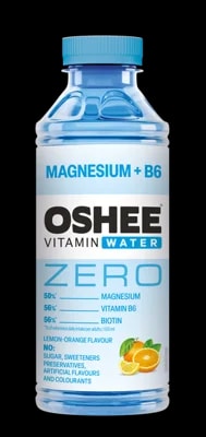 Oshee Vitamínová voda Magnesium+B6 Zero