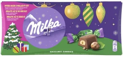 Milka Vánoční salonky oříškové
