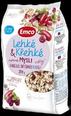 Emco Mysli Lehké & Křehké brusinka/ goji
