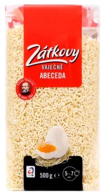 Zátkovy Vaječné těstoviny Abeceda