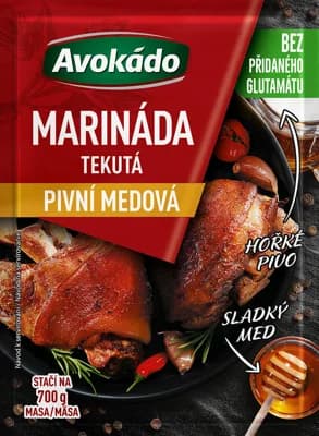 Avokádo Marináda tekutá pivní medová