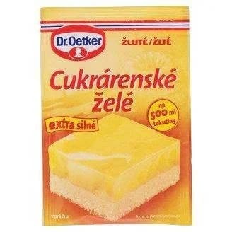 Dr. Oetker Cukrářské želé žluté