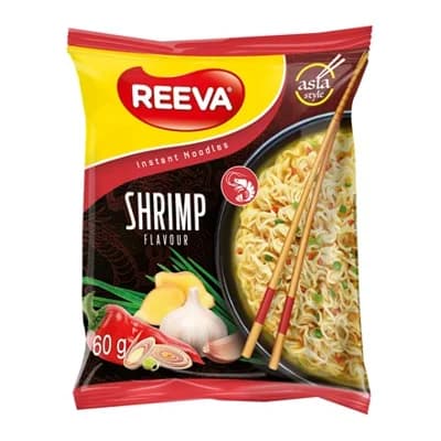 REEVA Instantní nudle krevetová