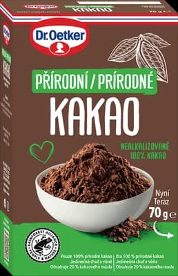 Dr. Oetker Přírodní kakao