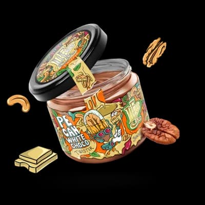 LIFELIKE Pecan white choco twister