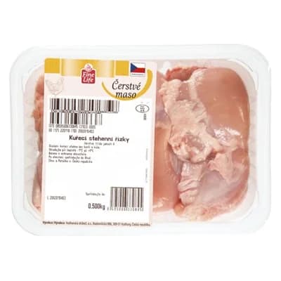 Fine Life Kuřecí stehenní řízky CZ ochr. atmos. chlaz.