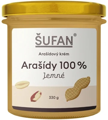 Šufan Arašídové máslo 100% jemné