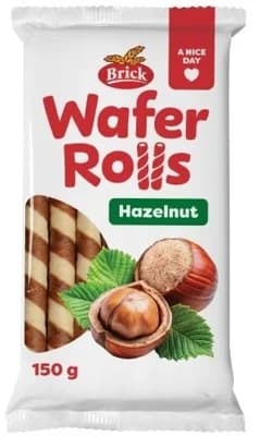 Brick Trubičky s lískovým oříškem