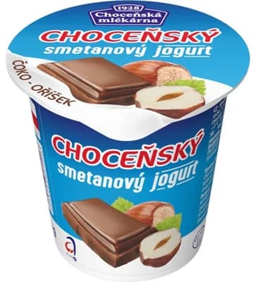 Choceňská Mlékárna Choceňský smetanový jogurt čoko-oříšek