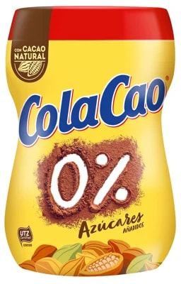 Cola Cao 0% přidaného cukru