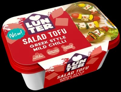 Lunter Salad Tofu Greek Style Mild Chilli