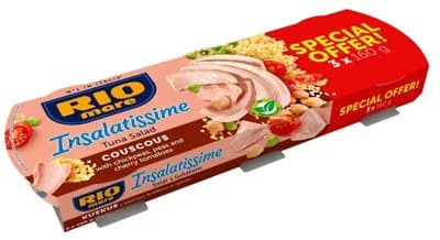 Rio Mare Insalatissime Tuňákový salát s kuskusem 3x160g