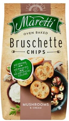 Maretti Bruschetta s příchutí houby a krém