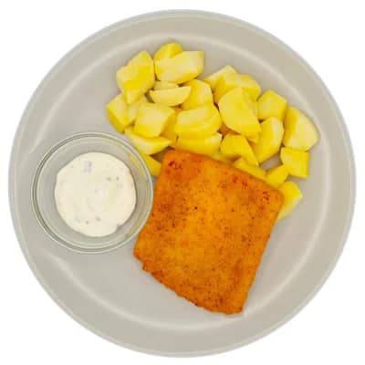 Pappudia Smažený sýr s bramborem a tatarskou omáčkou