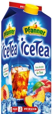 Pfanner Ledový čaj broskev