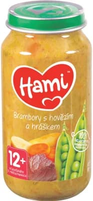 Hami Příkrm brambory s hovězím a hráškem