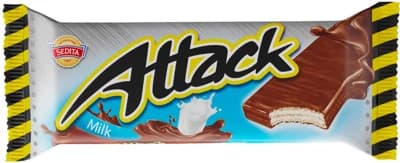 Sedita Attack mléčné oplatky