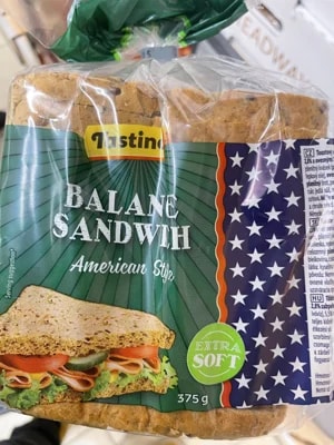 Toastový chléb vícezrnný Tastino - Balance sandwich