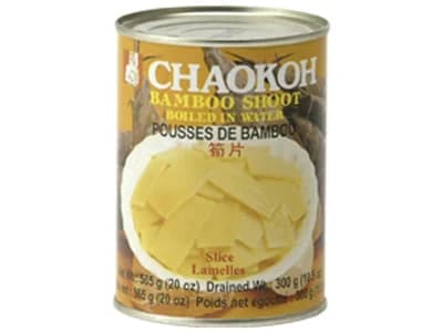 Chaokoh bambusové výhonky plátky