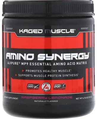 Kaged Muscle Amino Synergy 30 dávek - malinová limonáda PROŠLÉ DMT 1.2025