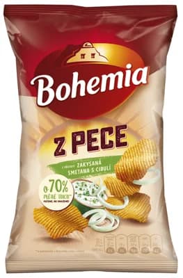 Bohemia Z pece zakysaná smetana a cibulka