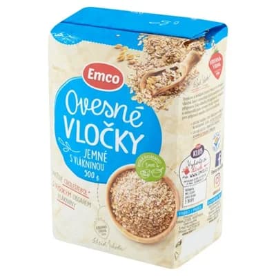 Emco Vločky ovesné s vlákninou