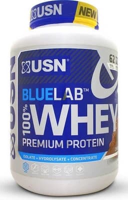 USN Bluelab 100% Whey Premium Protein - lískový oříšek