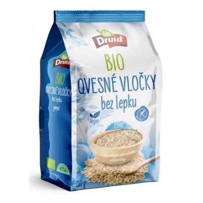 BIO ovesné vločky bez lepku