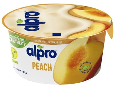 Alpro Sójový dezert broskev